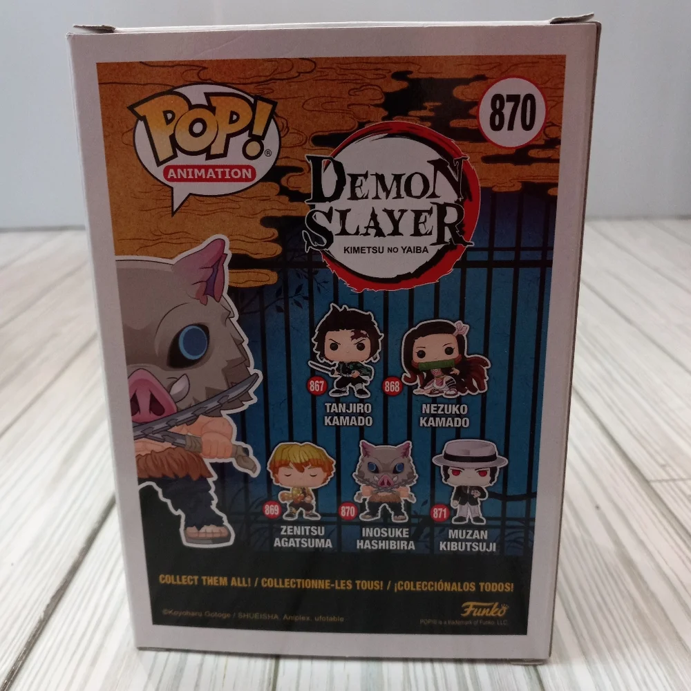 Demon Slayer Inosuke Hashibira Anime Funko Pop #870